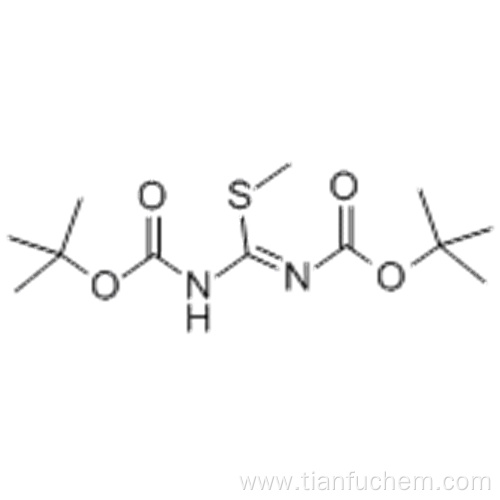 Carbamic acid,N-[[[(1,1-dimethylethoxy)carbonyl]amino](methylthio)methylene]-,1,1-dimethylethyl ester CAS 107819-90-9